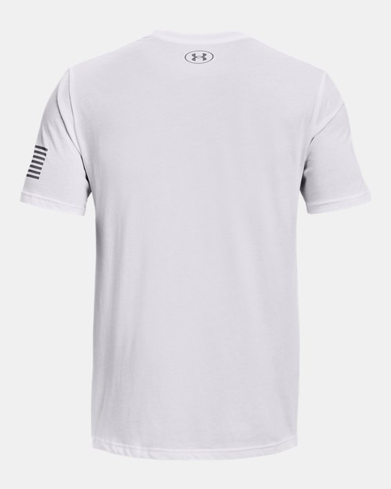 Men's UA Freedom Logo T-Shirt, White, pdpMainDesktop image number 5